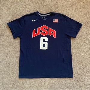 Nike - Team USA Olympics LeBron James 6 Mens T-Shirt